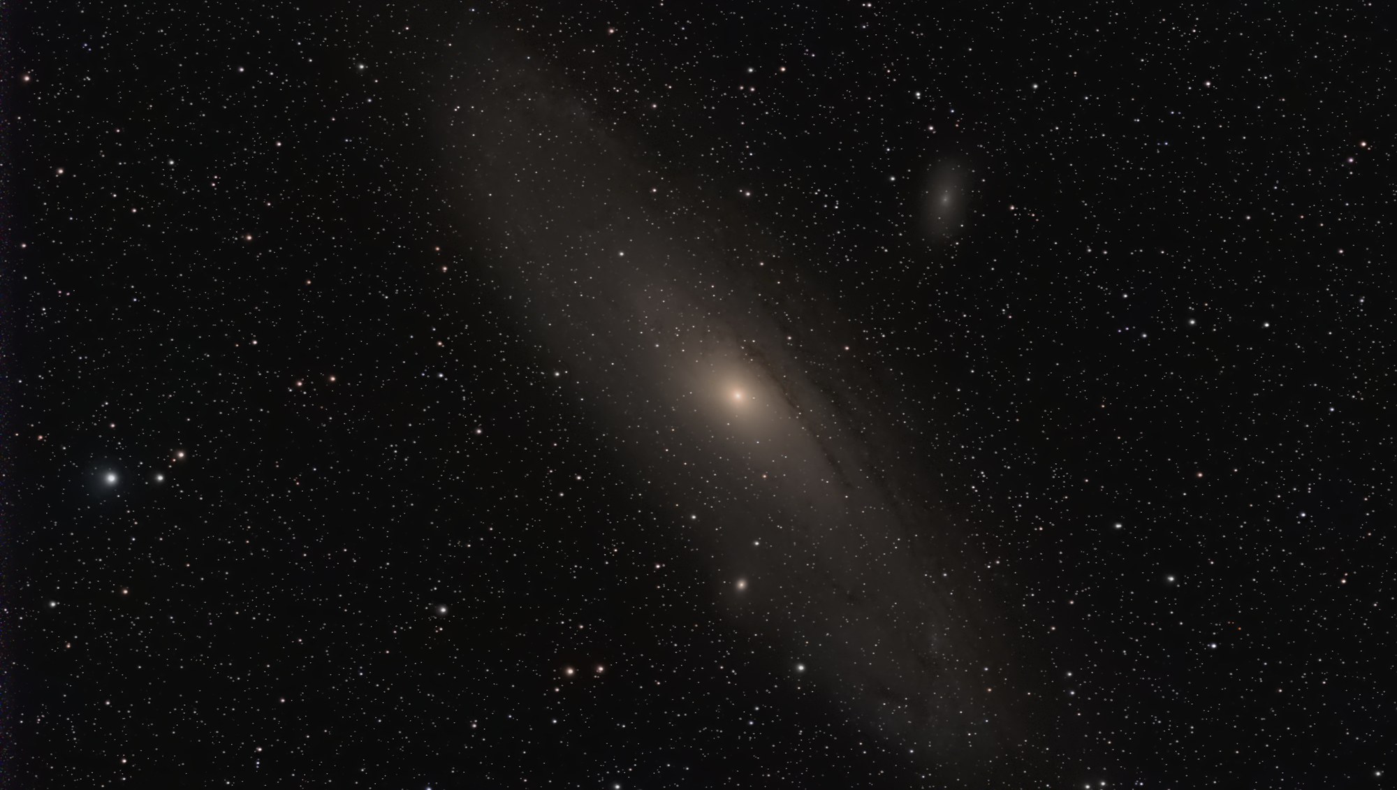 The Andromeda Galaxy, processed in Akastroid by one of its users